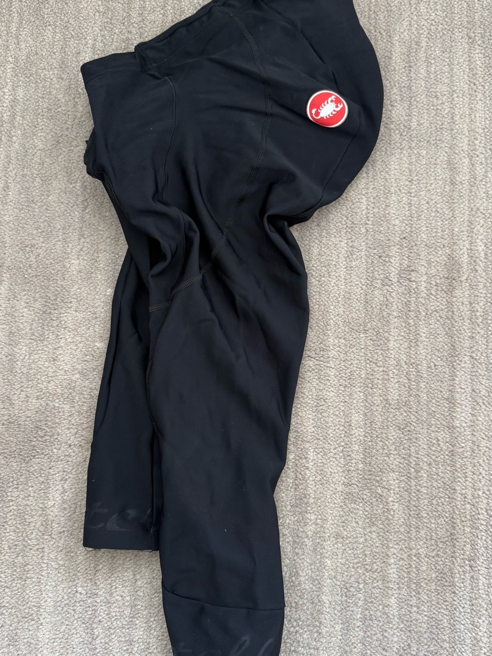 Castelli Women’s Padded Black Cycling Capri Tights